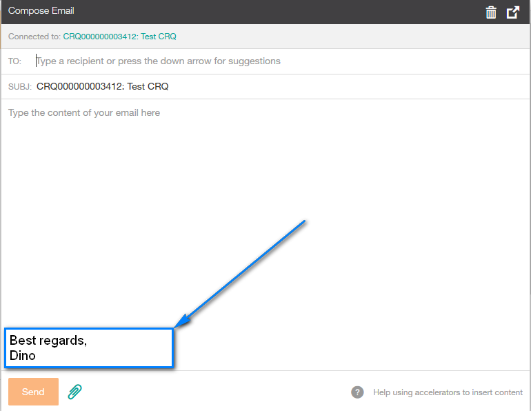 Bmc Remedy With Smart It Add Signature To E Mail Idea Bmc Community
