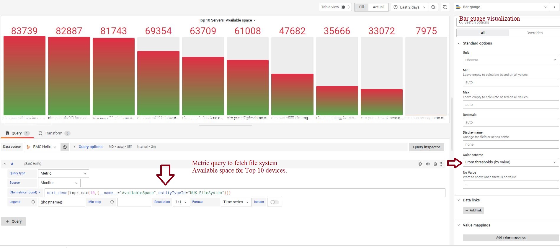 Helix Dashboards - How to create Metrics Dashboard for Top 10 Devices ...