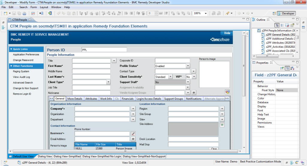 Developer Studio Tips and Tricks - Screen Layout - Blogs & Documents ...