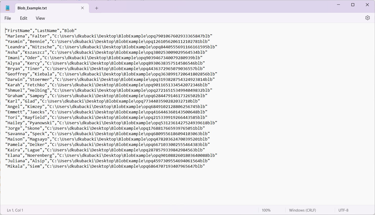 how-does-converterpro-write-blob-files-to-a-csv-file-knowledge