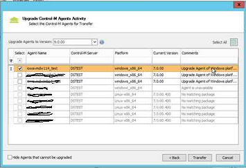 Control M Agents Are Grayed Out In The Agent Deployment Upgrade Activity Of The Control M Configuration Manager Ccm And The Message No Matching Package Appears Includes Video Knowledge Article Bmc Community