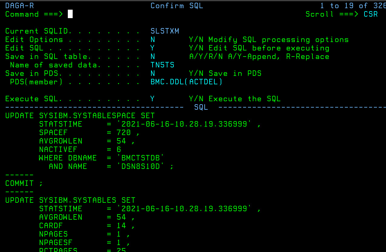 Migrate Statistics with the BMC AMI Catalog Manager for Db2 HSTATS command Knowledge Article