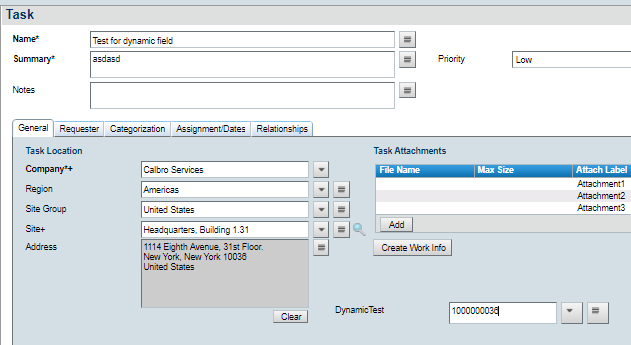 Smart IT: change request and task with custom row level access