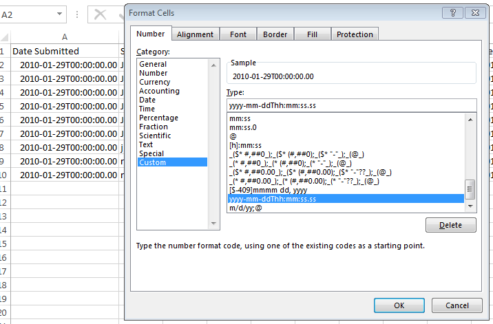 Import Tickets Via Csv Fails With Date Time Format Error Yyyy Mm Dd T Hh Mm Ss Sss Knowledge Article Bmc Community