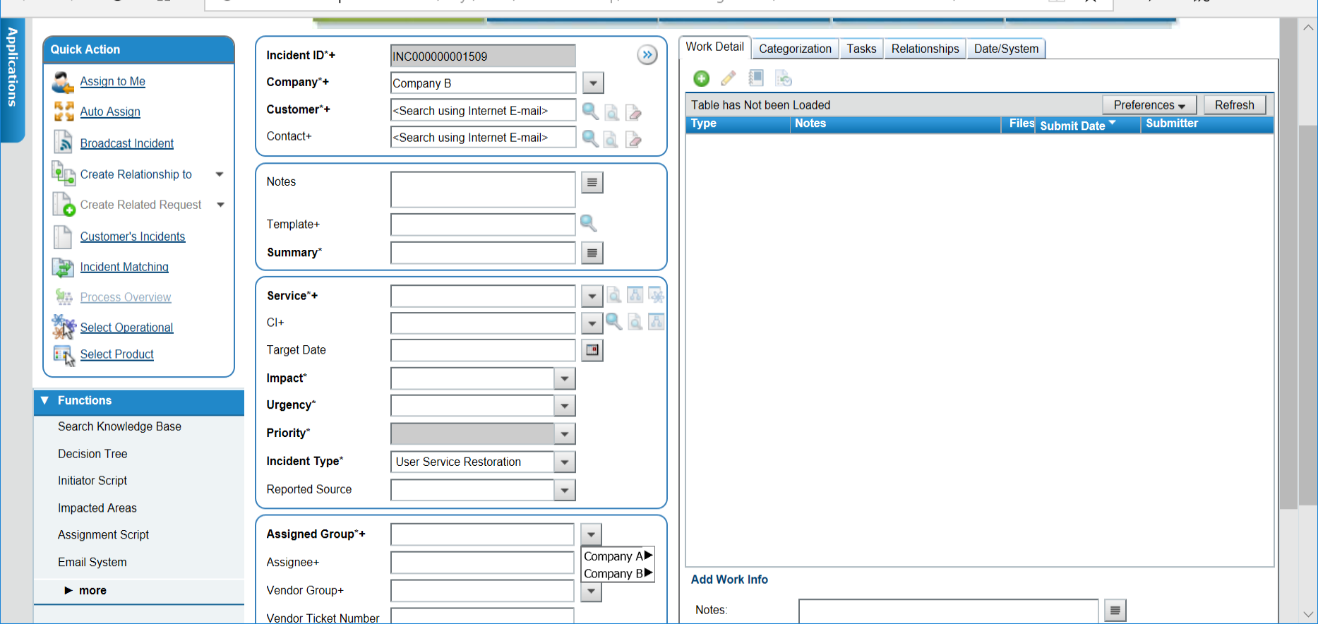 support group assignment configuration bmc remedy